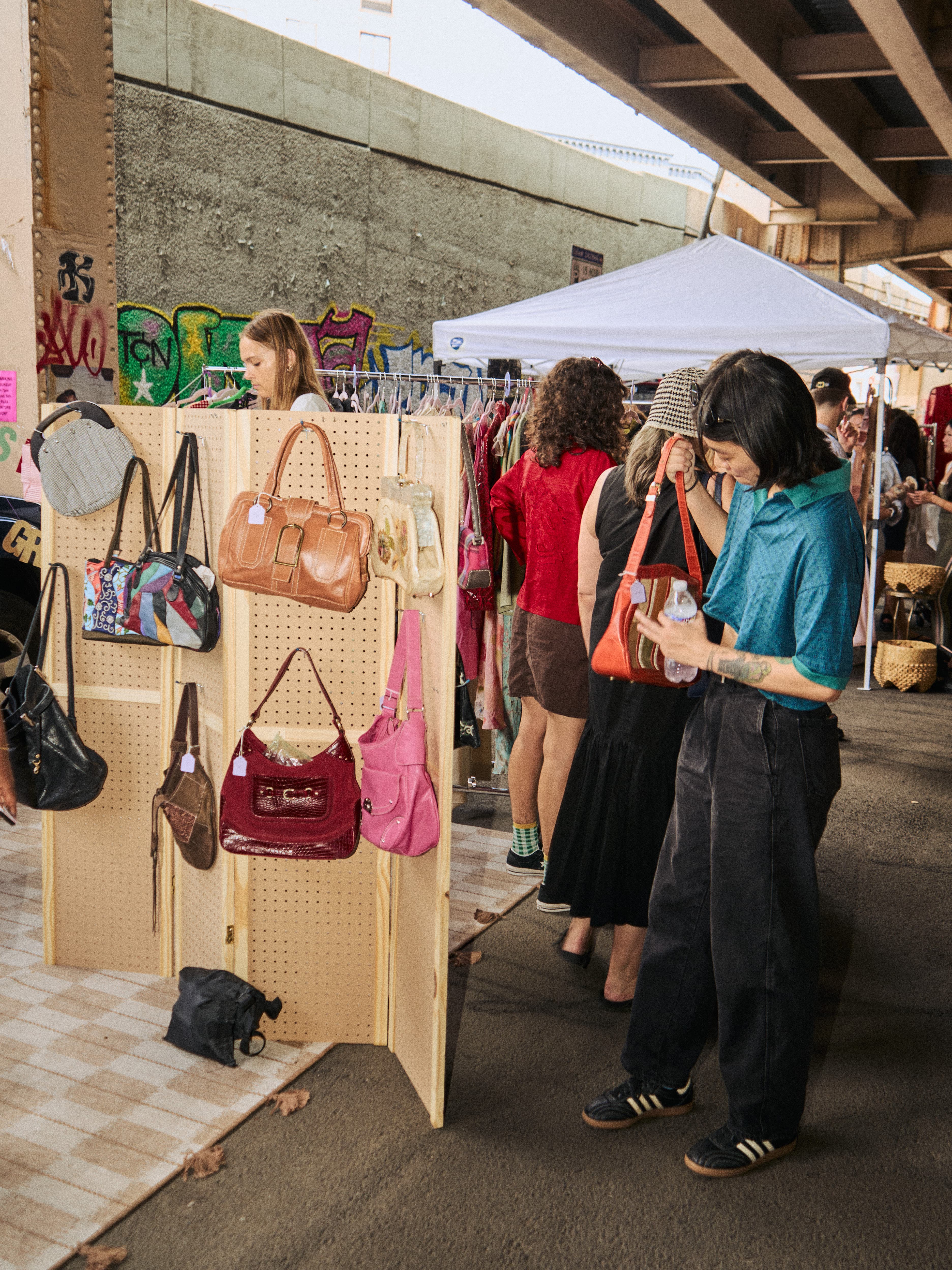flea market setup